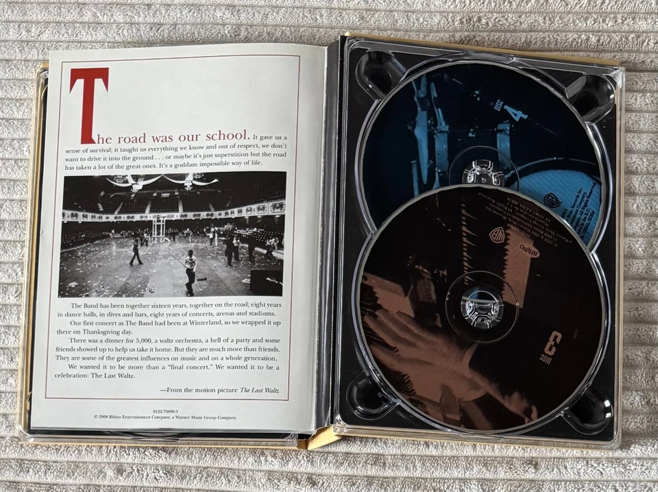 The Band The Last Waltz 4CD Box Set Digibook 2008 PLUS DVD Movie - Bild 3 von 3