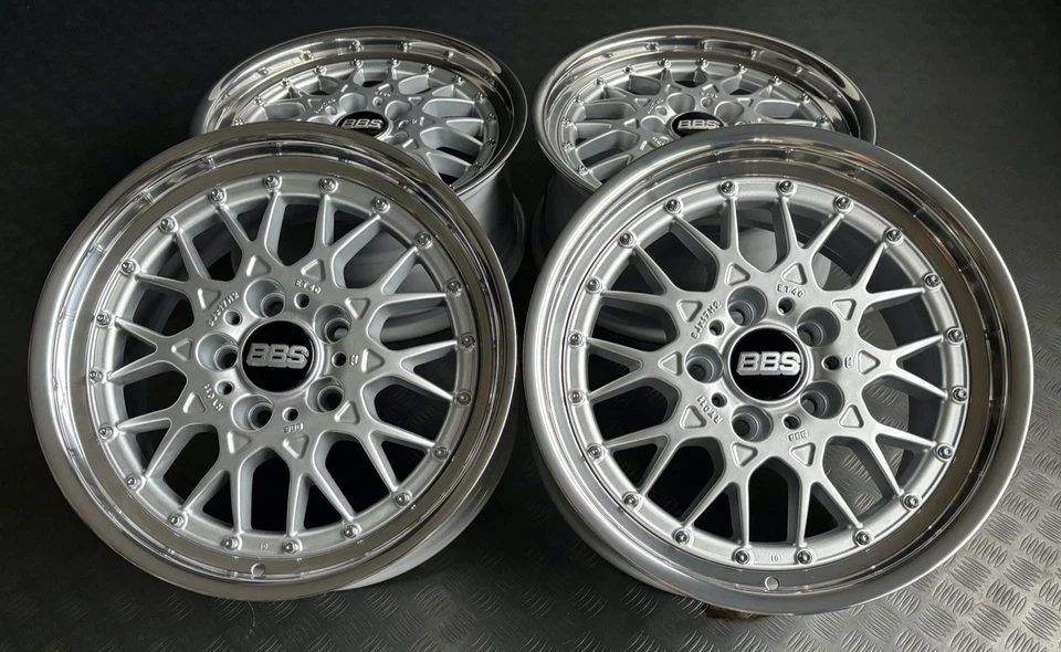 BBS RY011 8x17 ET40 BMW E36 Z3 Coupe Roadster Alufelgen 5x120 Oldtimer rims - Bild 4 von 4