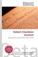 Lambert M. Surhone (U. A.) | Robert Charleton (Justice) | Taschenbuch | Englisch
