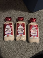 Lot Of 3 Bath Body Works Winter Candy Apple Body Lotion 8 OZ