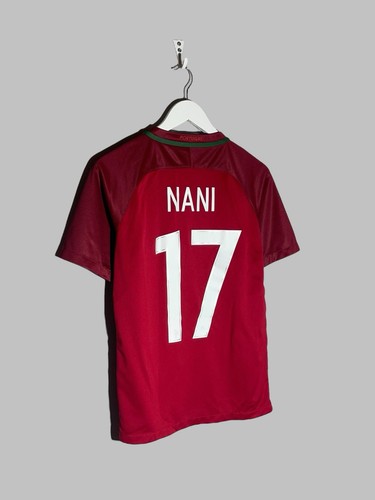 #17 Nani Nationalmannschaft Portugal Nike Jungen Fußball Shirt Fußball Trikot - Bild 1 von 14