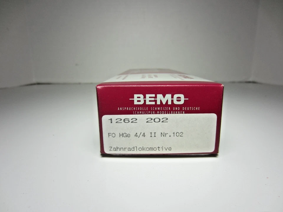 Bemo HOm Furka Oberalp 1262 202 HGe  4/4 II Electric Locomotive - Image 4 of 4