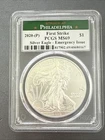 2020(P) American Silver Eagle Coin PCGS MS69 Emergency Issue First Strike .999