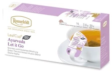 Ronnefeldt Leafcup® Ayurveda Let it Go. 15 premium green tea bags