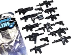 BrickArms Modern Combat - Frontline Pack V2 Weapons for Brick Minifigures