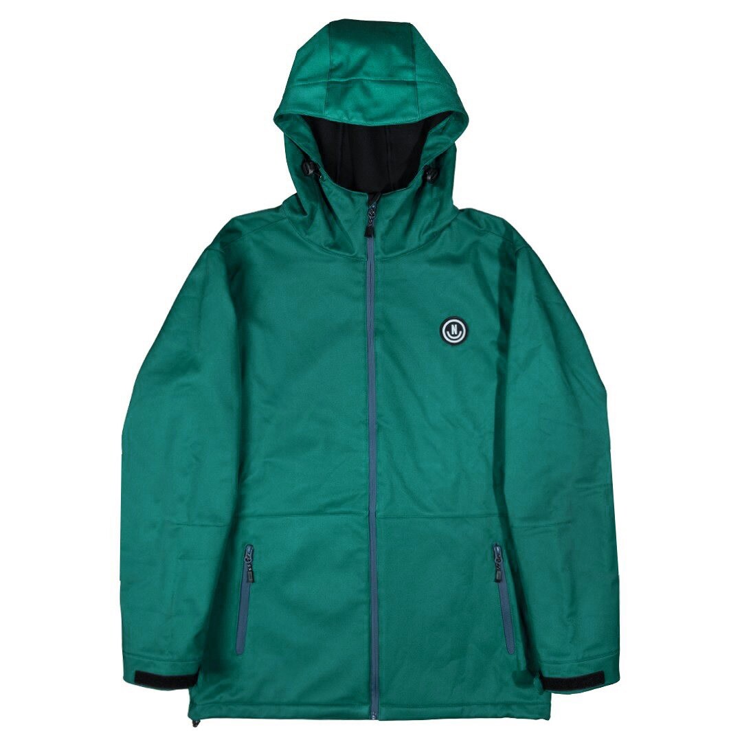 Куртка NEFF Railyard Softshell мужская среднего размера Funland Green New 17490₽