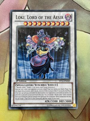 SP14-EN049 Loki, Lord Of The Aesir Starfoil NM Yugioh Card | eBay