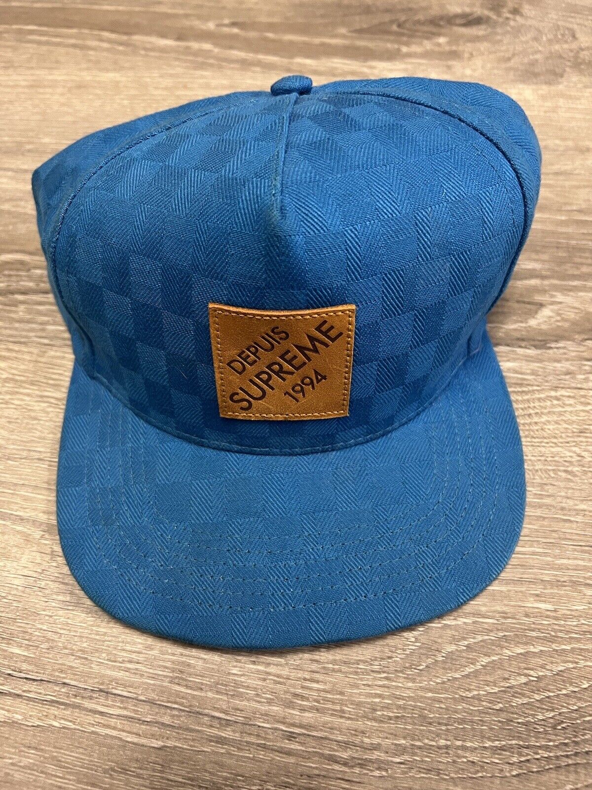 Louis Vuitton Virgil Abloh x Nigo Monogram LV Made Stripe Baseball Cap Hat 1231LV16