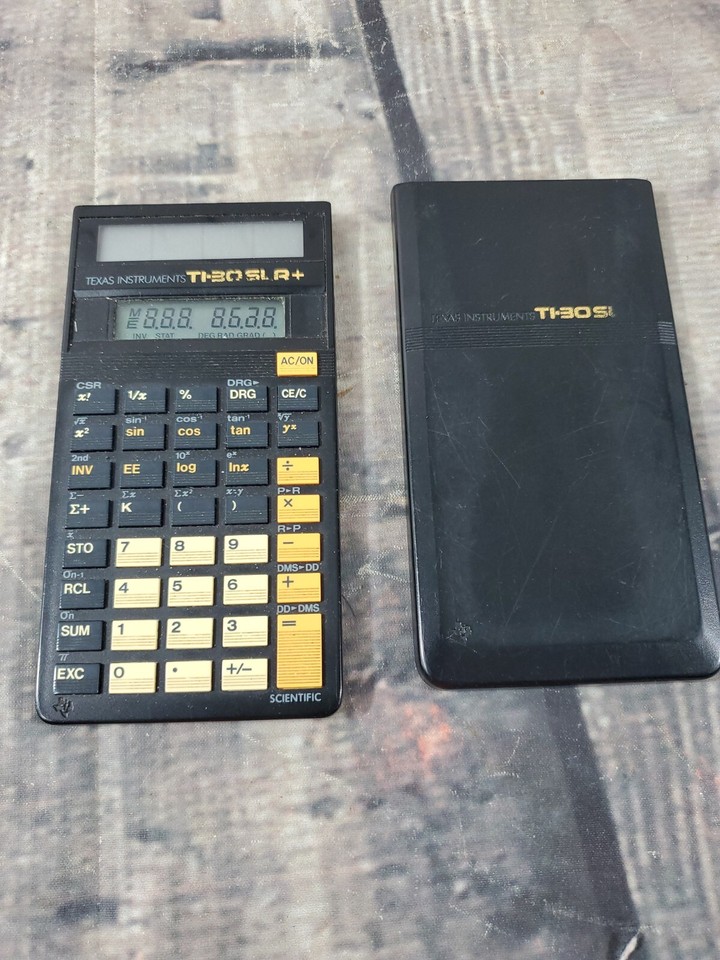 Texas Instruments TI-30 SLR+ Solar Powered Scientific Calculator | eBay