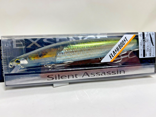 Shimano Exsence Silent Ass Flash Boost Floating 129mm Green Gold - Jerk Salt Water | Nencini Sport