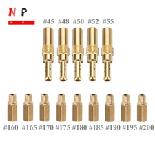 New 9x Carburetor Main Jet kit For PWK Keihin OKO CVK PWM Carb w/ 5x Pilot Jet