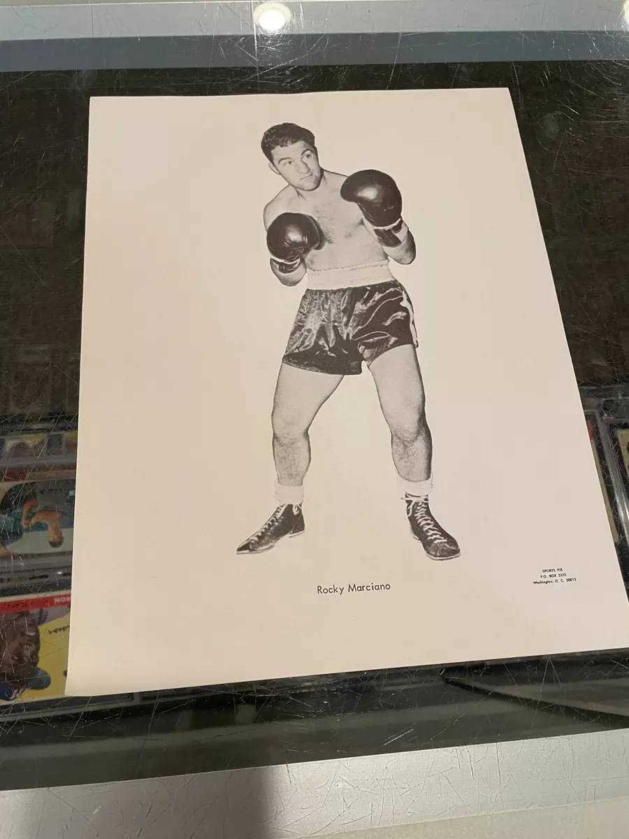 1960 S ROCKY MARCIANO HEAVYWEIGHT BOXING CHAMPION SPORTS PIX 8.5