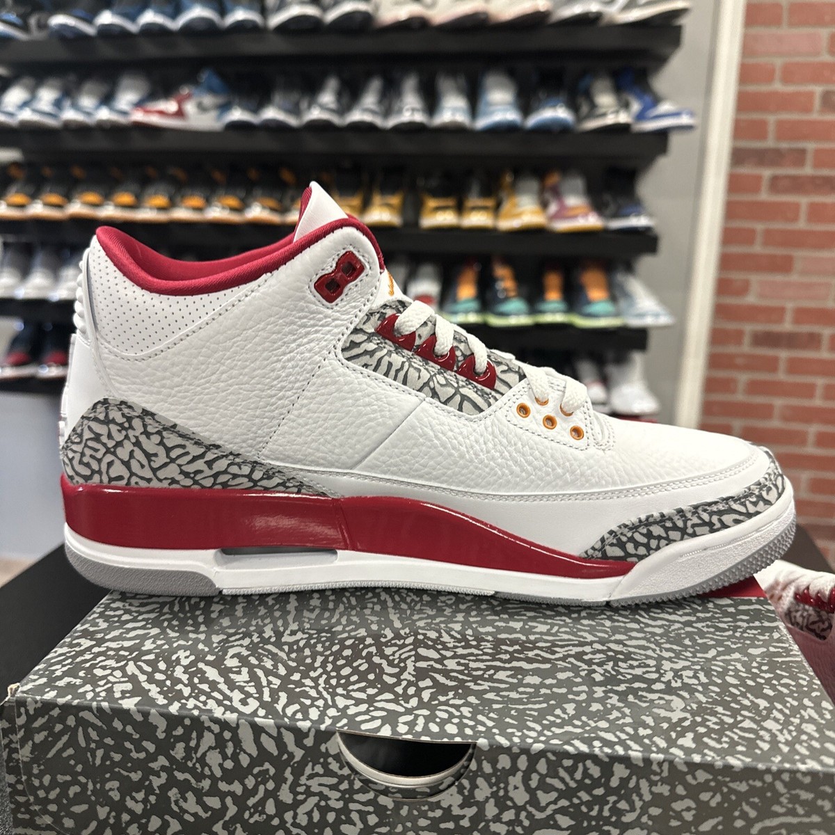 NIKE AIR JORDAN 3 RETRO CARDINAL RED (CT8532-126) MEN'S US NIKE AIR JORDAN 3 RETRO CARDINAL RED (CT8532-126) MEN'S US