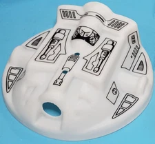 Big Daddy 3D printed replacement ion cannon plastic for Data East Laser War