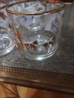 Vtg McCormick Whiskey Rocks Glasses Set of 6 Gold White Horse Pony  Mid-Century  — photo 7