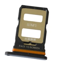 OEM XIAOMI 13 LITE REPLACEMENT BLACK DUAL SIM CARD HOLDER TRAY