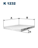 Filtron K 1232 Filter, Innenraumluft