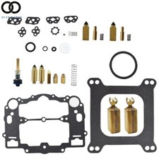 Carburetor Kit With Floats For Weber Marine W-4 Bbl Mercruiser 809064 8m0120193