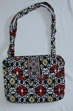 VERA BRADLEY Sun Valley Pattern Cotton Crossbody Soft Body Attache EXC