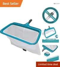 Pool Skimmer Net Heavy Duty Nylon Mesh Leaf Rake Pool Cleaning Tool