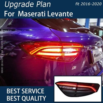 LED Tail Lights For Maserati Levante 2016-2020 Animation Turn Signal ...