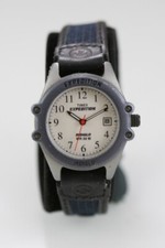 Timex Orologio Donna Quarzo Bianco 50m Indiglo Cinturino Canvas/Pelle Analogico