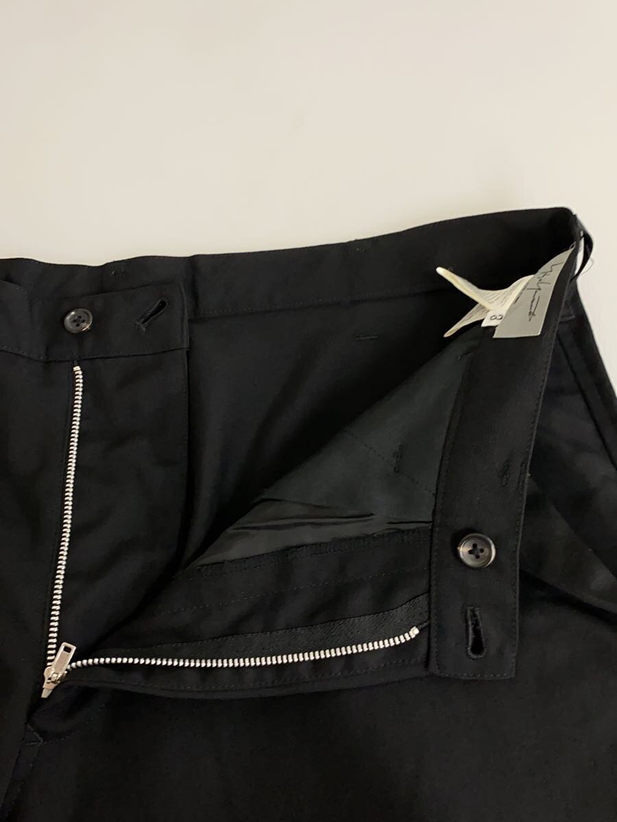 yohji yamamoto POUR HOMME ◇ Bottom / 4 / Wool / BLK / Solid