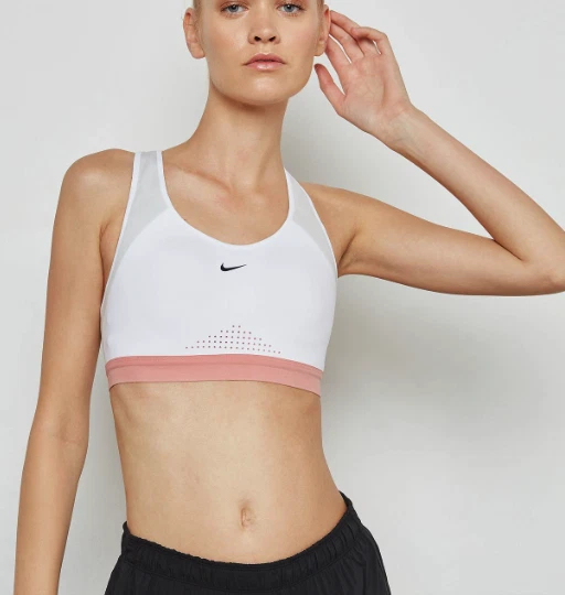 Nike Women Motion Adapt HIGH-Support Compression Sports Bra NWT$65 888575  100 L