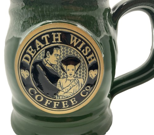 Taza de café Death Wish Bride of Frankenstein/Undying Love 1160/5000 2019 nueva - Imagen 3 de 6