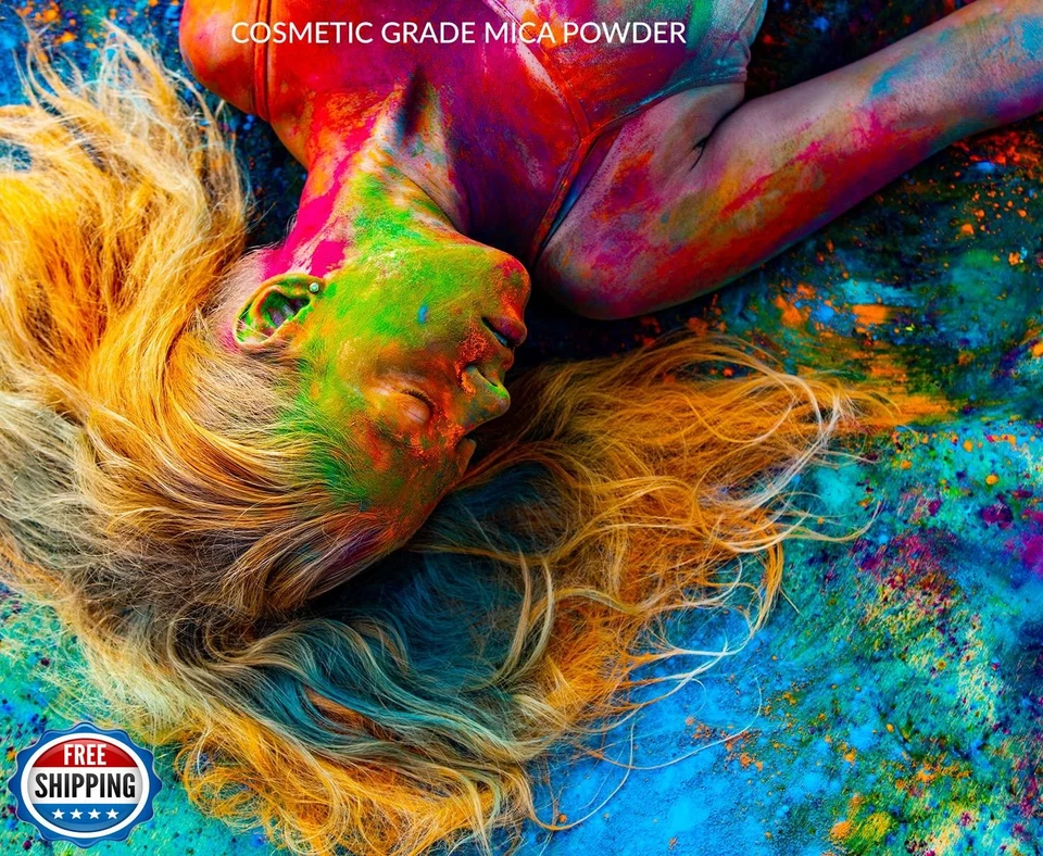 MARBLERS Pink Mica Powder [Ballerina Pink Pearl] 4oz (113g) | Cosmetic Grade  - Image 4 of 4