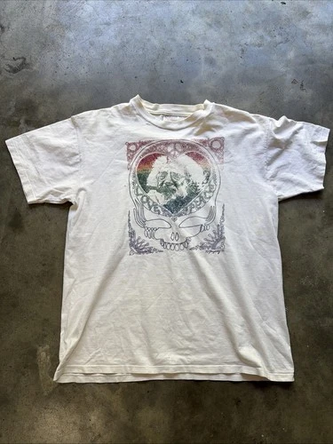 Grateful Dead Jerry Garcia T-Shirt Size Large O 1990s vintage concert t-shirt, vintage, size L, single stitch, B+ condition