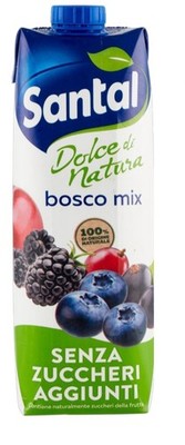 Santal Waldfrucht Fruchtsaft ohne Zuckerzusatz -  1 L   Parmalat