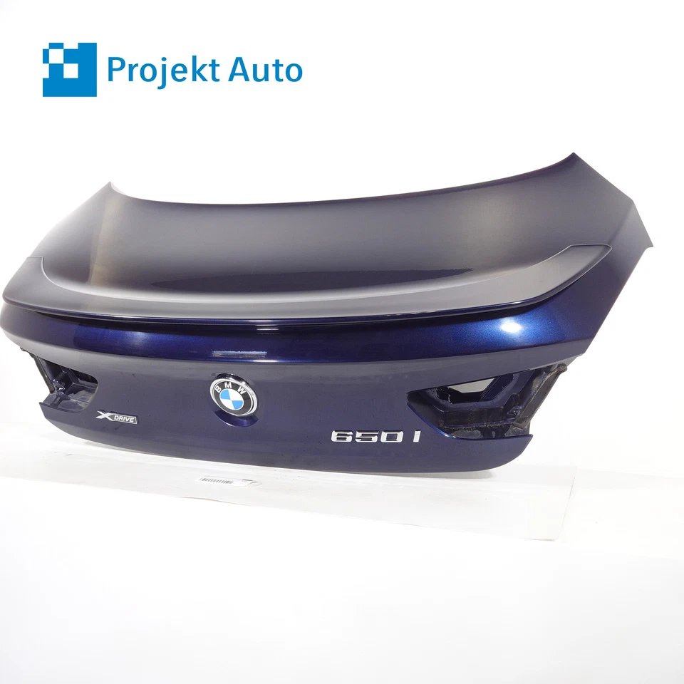 13-19 OEM BMW Trunk Lid X10 Tanzanite Blue Metallic M6 640i 650i Gran Coupe F06 - Imagem 2 de 4