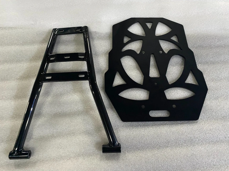 Soporte de equipaje superior negro para SUZUKI DRZ400S DRZ400SM 2000-2024 Foto 2 de 4