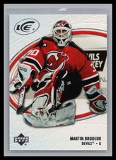 2005-06 Upper Deck Ice #56 Martin Brodeur Base Set Card New Jersey Devils