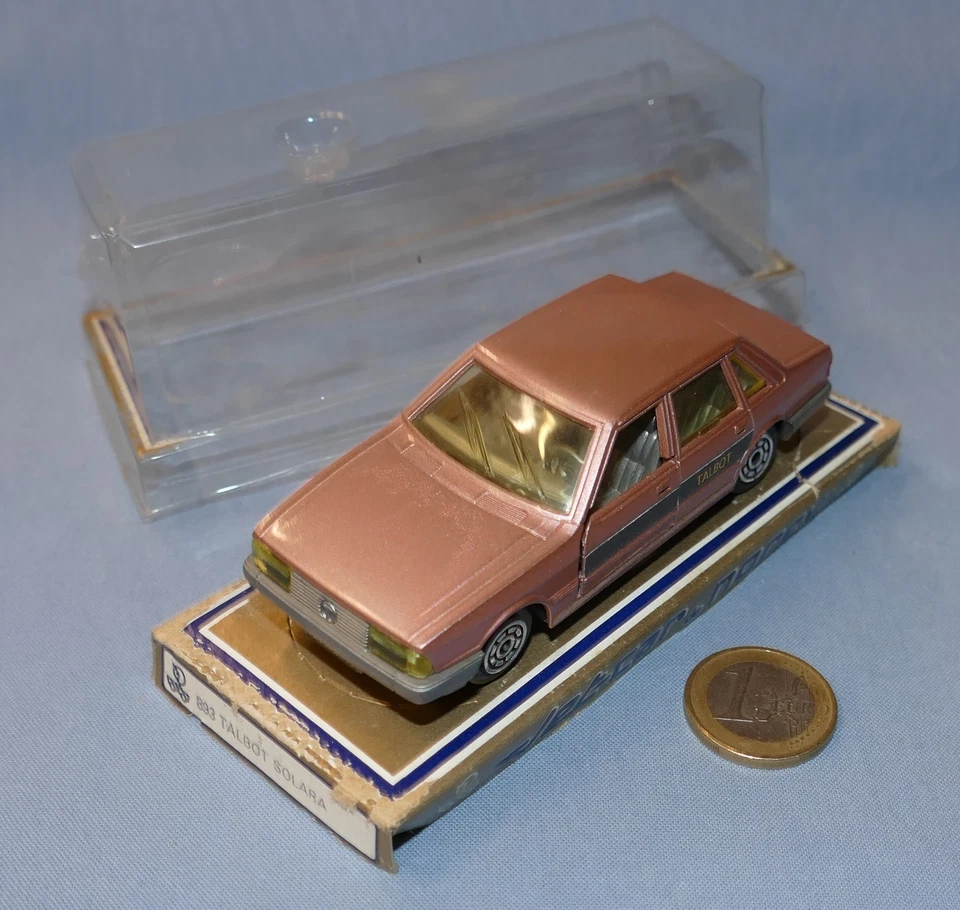 Norev Jet-Car 1/43 réf 893 : Simca Chrysler Talbot Solora (Bronze métal) - Photo 2/4
