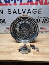 Single Tru Spoke Wire Wheel 1968-1982 Nos Gm Corvette Vintage R10 4 No Box