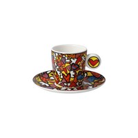 Goebel Romero Britto - All We Need Is Love - Espressotasse