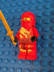 LEGO&reg; Ninjago Kai DX Minifigure 2507 2254 2518 Golden Weapons GENUINE NEW Dragon