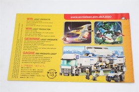 LEGO #7668 (INSTRUCTION MANUAL + Stickers ONLY) Star Wars Rebel Scout Speeder
