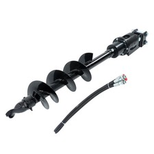 200mm Diameter Auger Drill Attachment Fits 1-1.5 Ton Mini Excavator