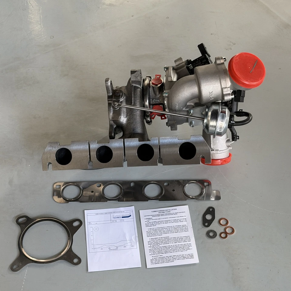 Turbocompresor 06J145702K para Volkswagen Tiguan CC EosGTI 2,0 L 2009-2016 Foto 2 de 4