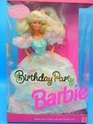 Vintage Mattel Doll 1992 Birthday Party Barbie #3388 Cake Original Box