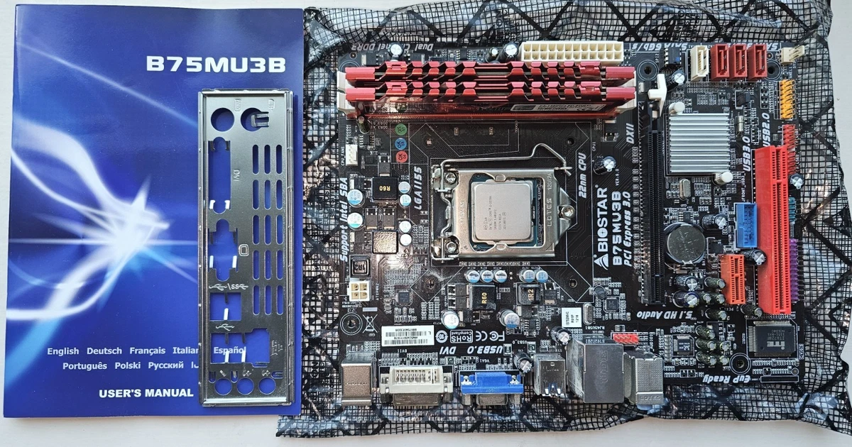 BIOSTAR LGA 1155/Socket H2 Computer Motherboards for sale | eBay