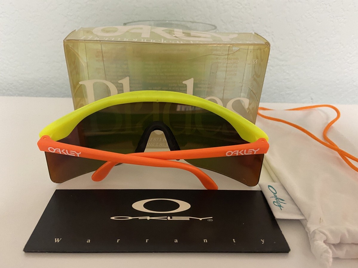 🔥 Vintage Original 80s 90s Oakley Razor Blades Sunglasses