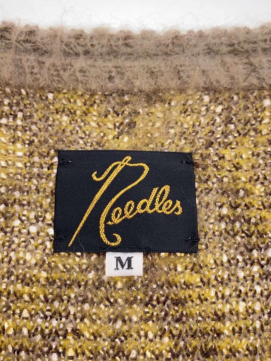 Needles Cardigan (Thick M Mohair Brown Total Pattern J0255 Needles Cardigan (Thick M Mohair Brown Total Pattern J0255
