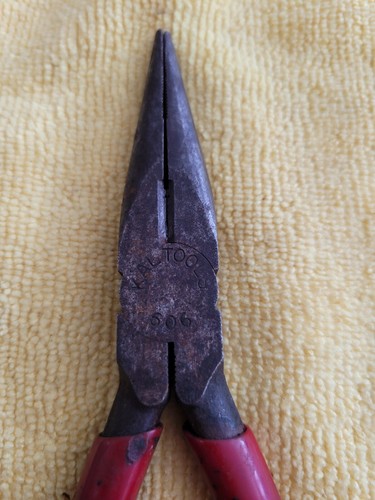 Vintage Kal Tools Linesman Needle Nose Pliers 506 606 2pc lot - Picture 3 of 5