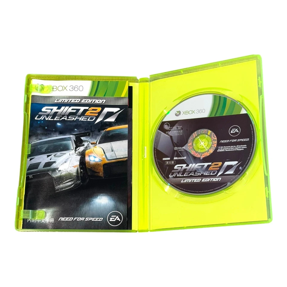 Shift Unleashed 2 Limited Edition Microsoft Xbox 360 Game NTSC J Complete  - Image 3 of 3