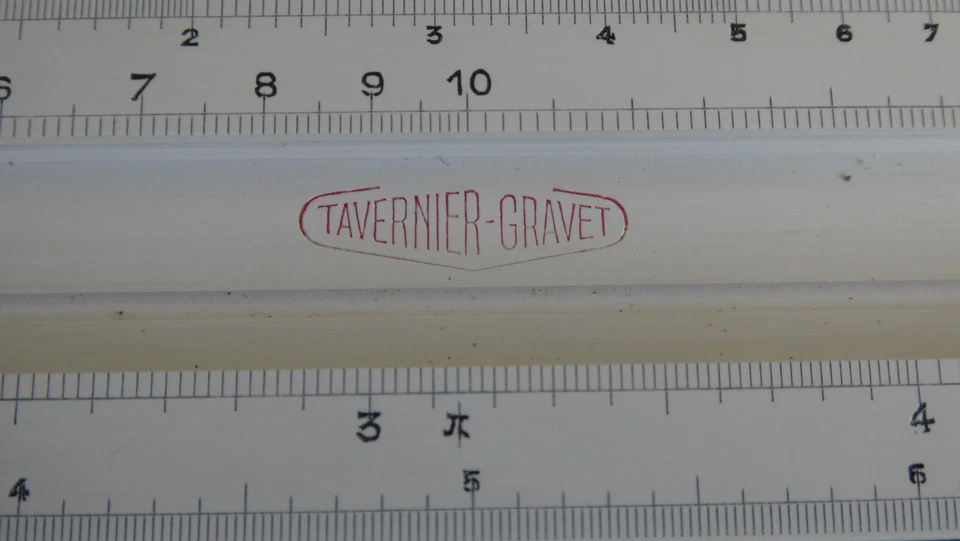 Ancienne règle à calcul TAVERNIER GRAVET N°26 bis - Photo 3/4