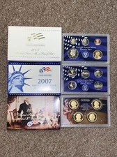 2007 United States Mint Proof Set-14 Coin Set + Blue Box